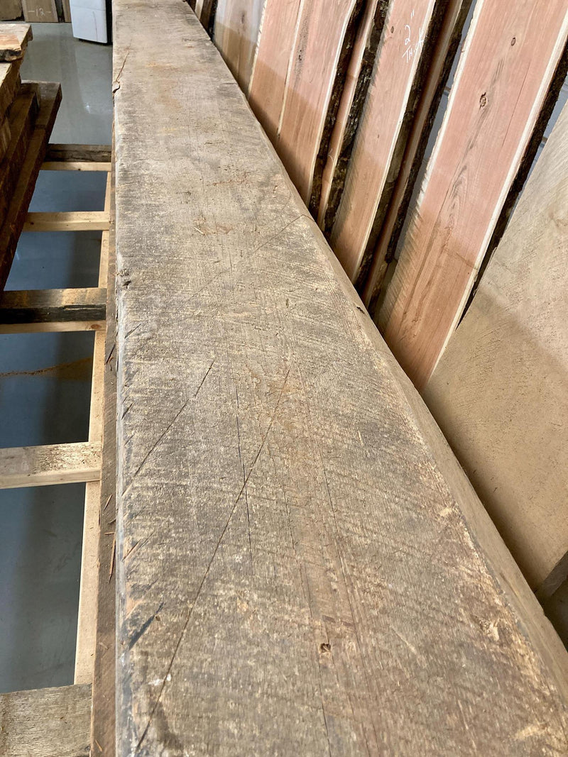 Reclaimed Heart Pine Joists from Printers Alley