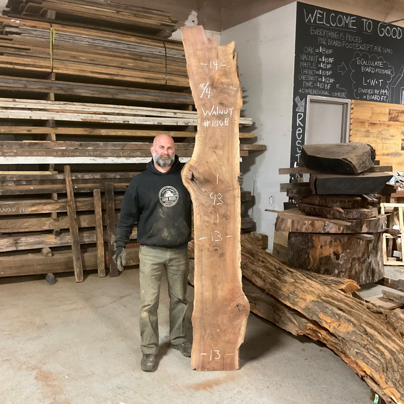 Walnut Slab 1068 – Good Wood Lumber Store