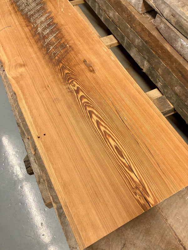 Reclaimed Heart Pine Joists from Printers Alley